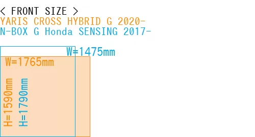 #YARIS CROSS HYBRID G 2020- + N-BOX G Honda SENSING 2017-